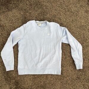Nike Men's Light Blue Sweater